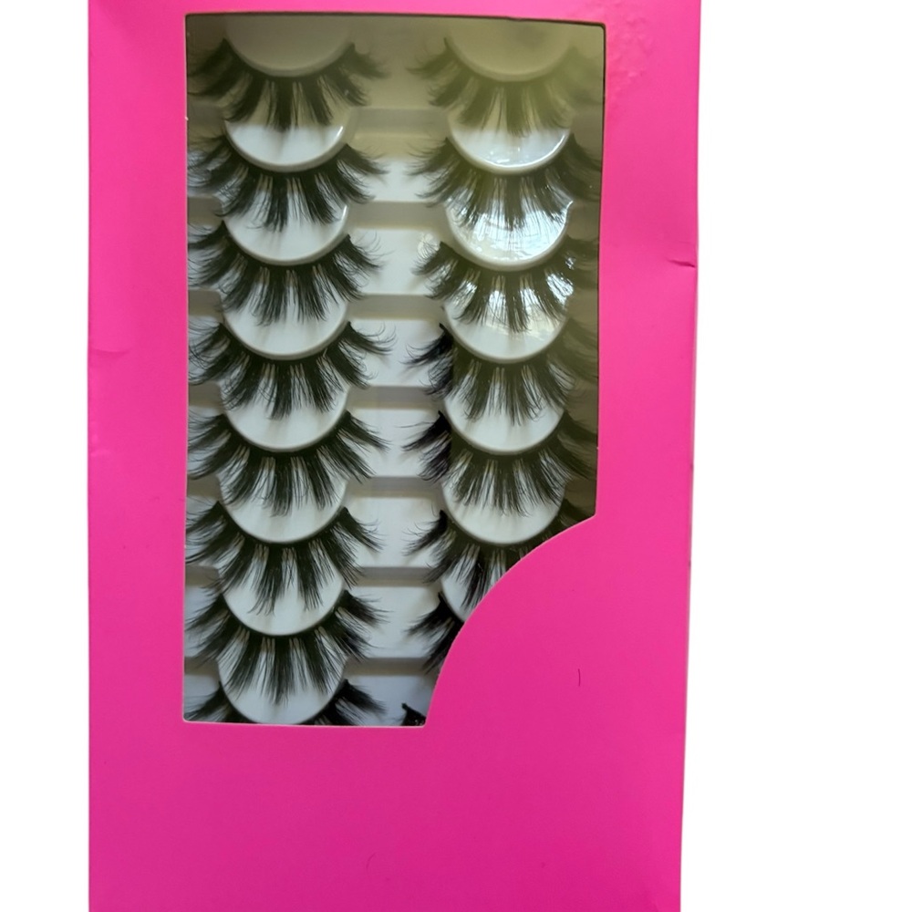 Dramatic False 8 Pair Eyelashes Set